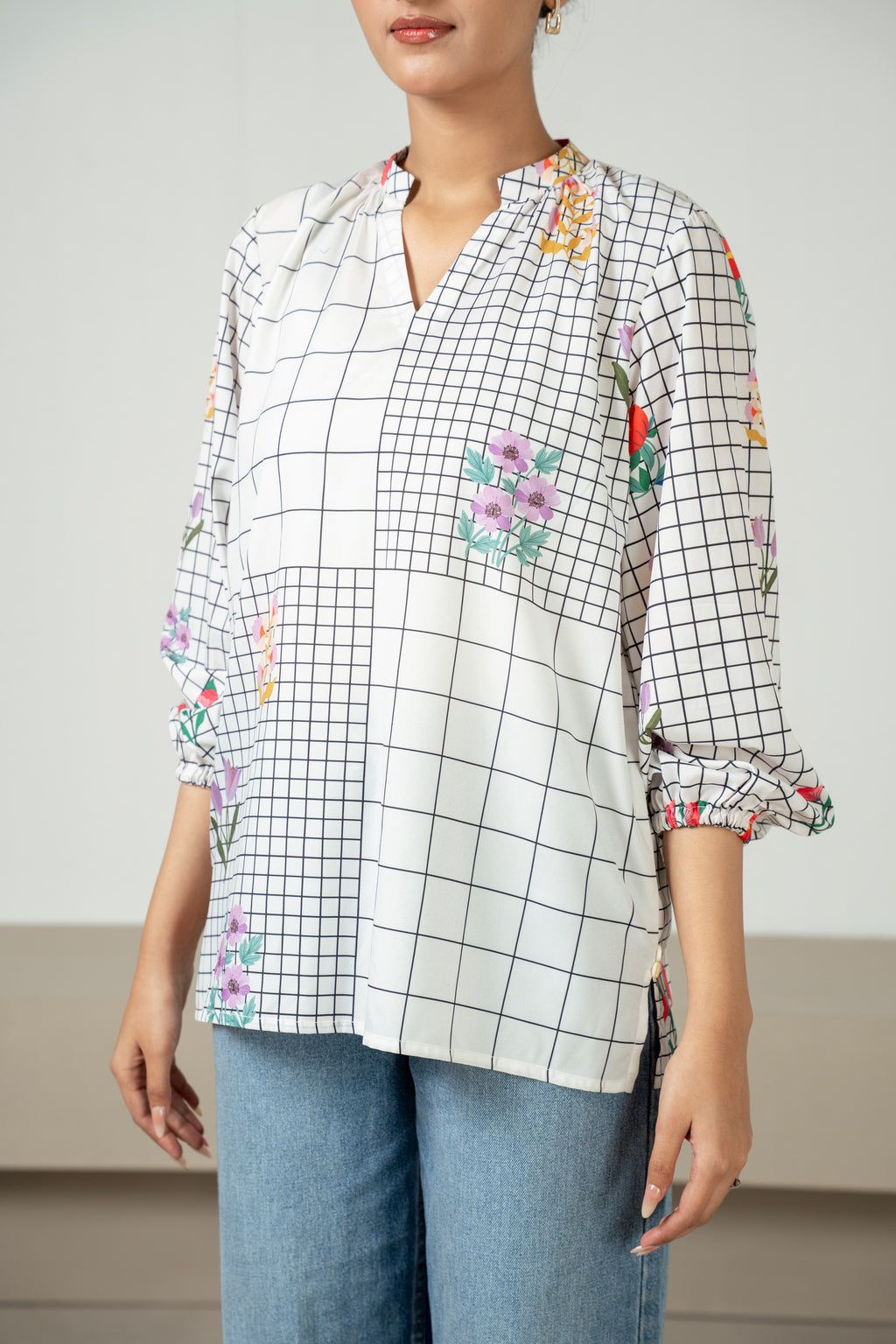 DIGITAL PRINTED FUSION TOP