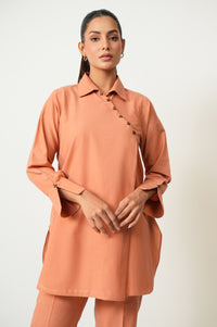 Stylized Dobby Co-Ord Set