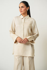 Stylized Dobby Co-Ord Set