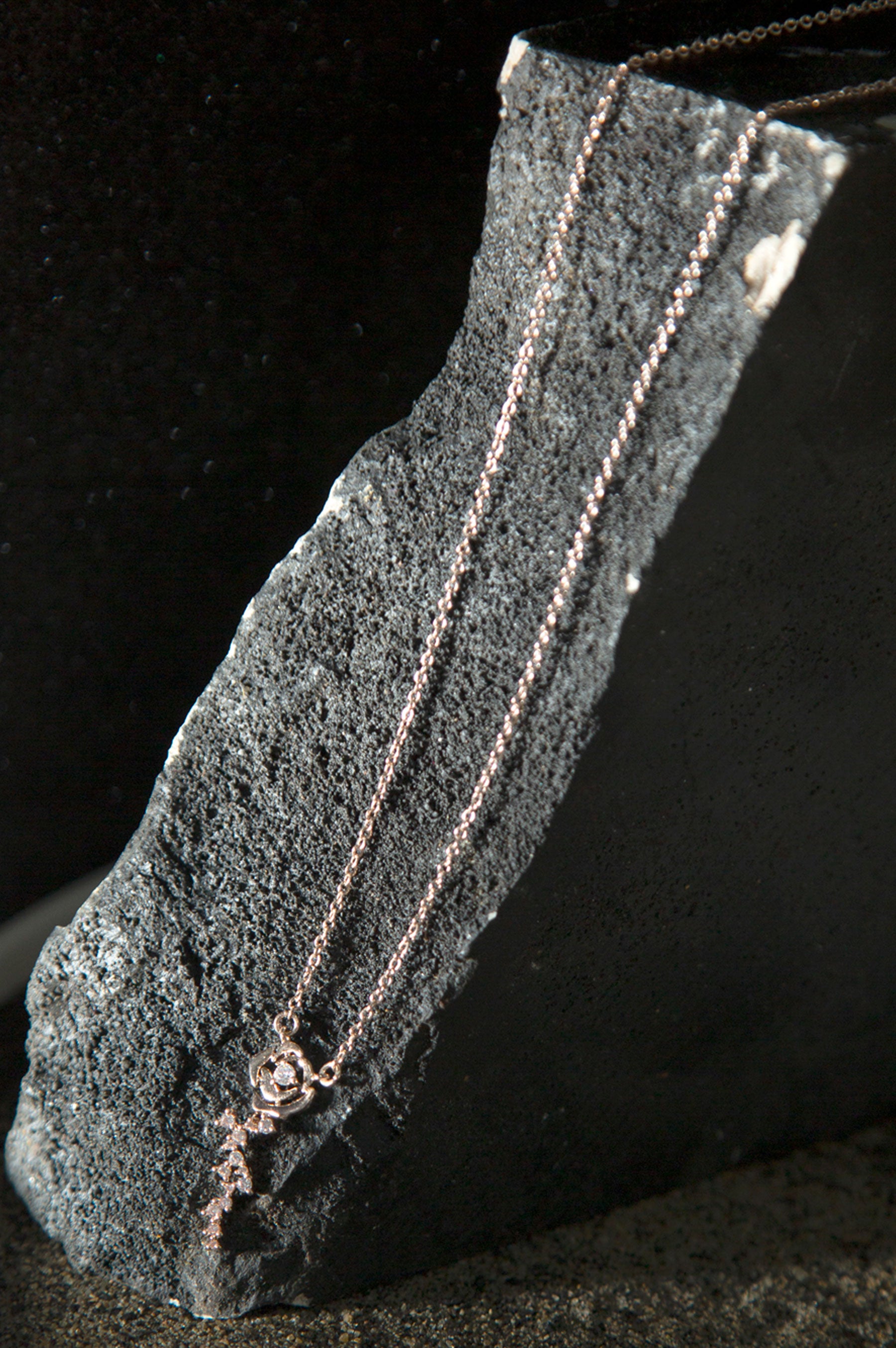 Rose Gold Locket with Chain