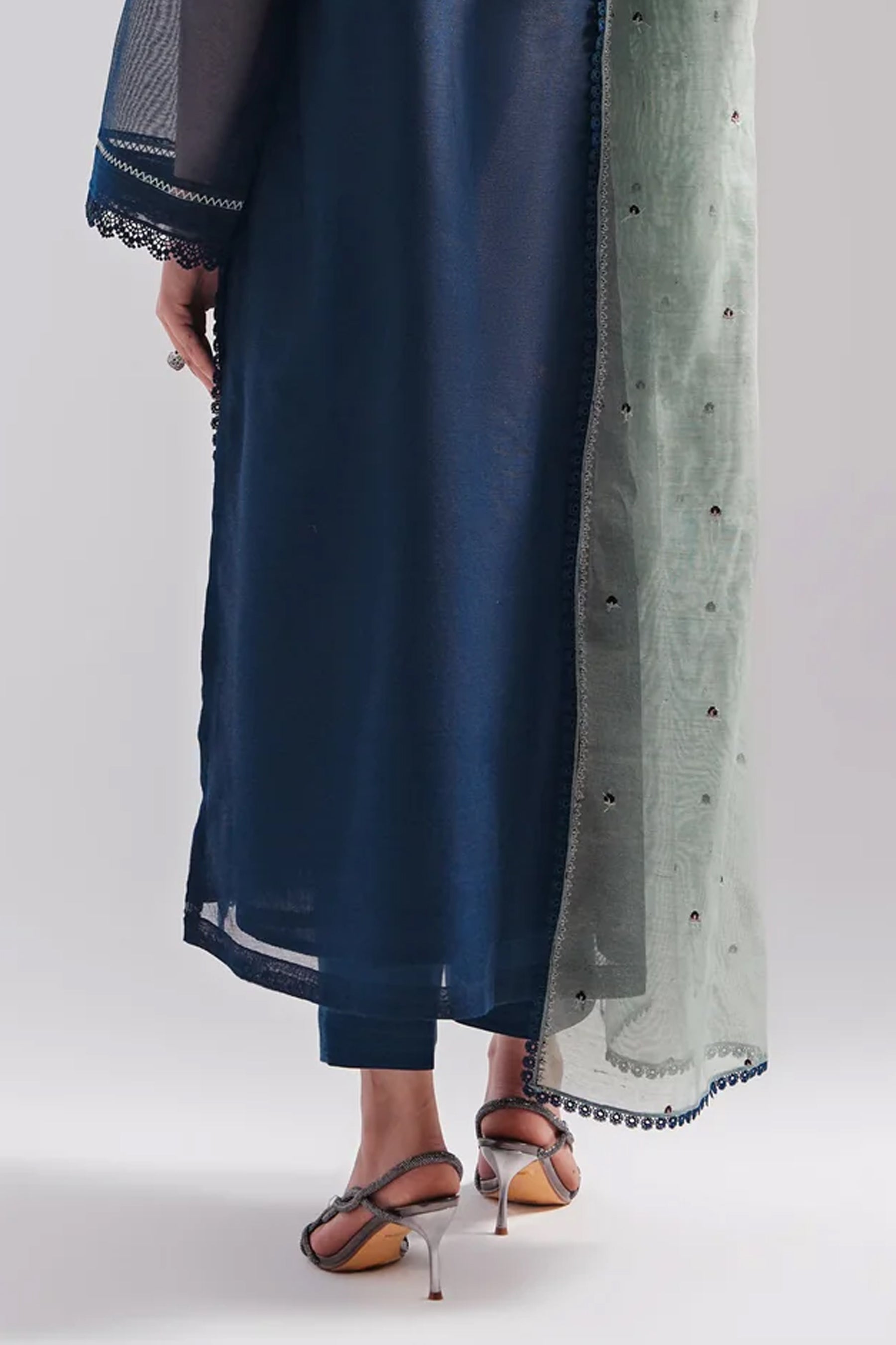 DYED RAW SILK BOTTOM (FACTORY E-OUTLET)