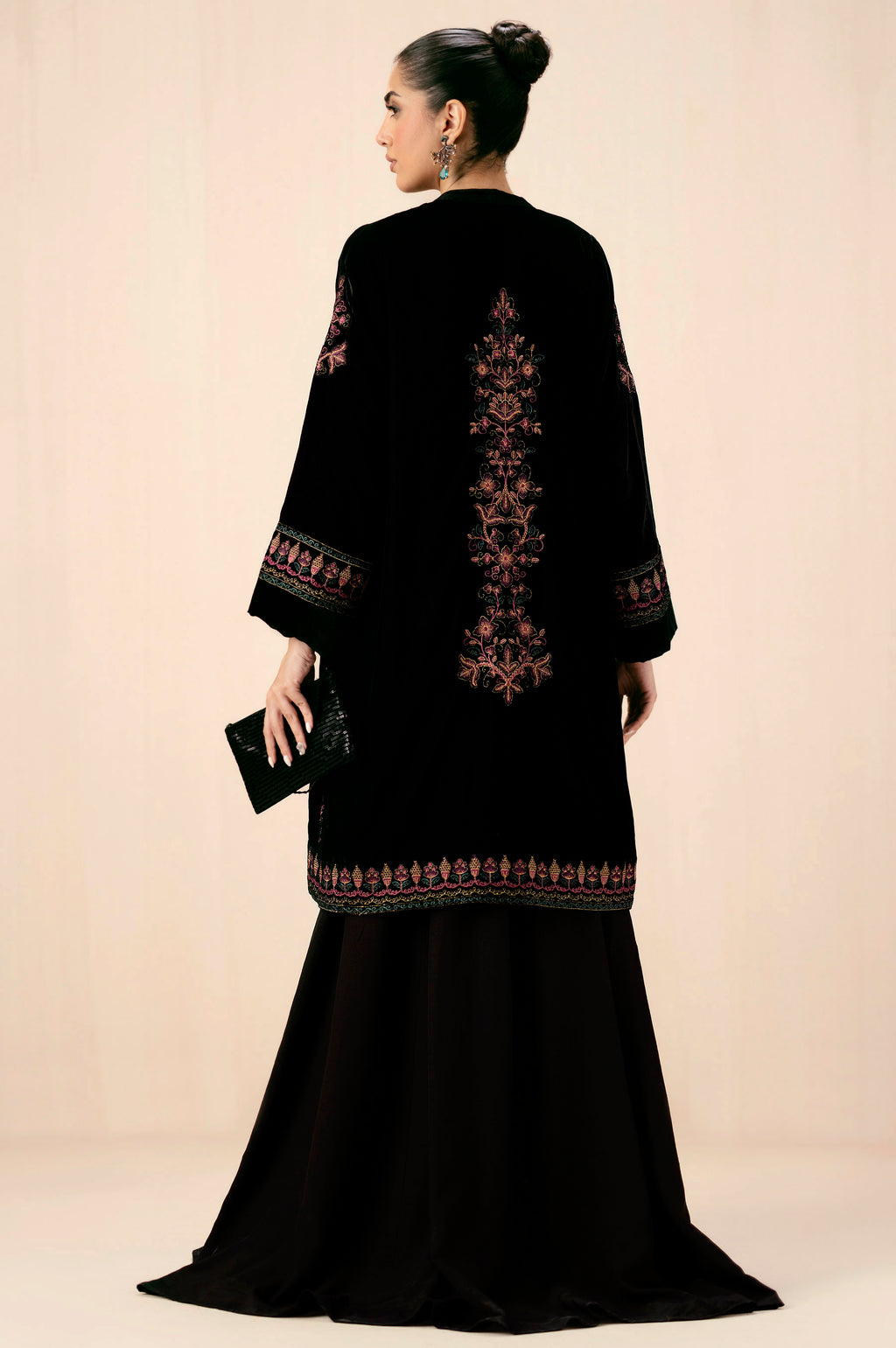 EMBROIDERED VELVET JACKET