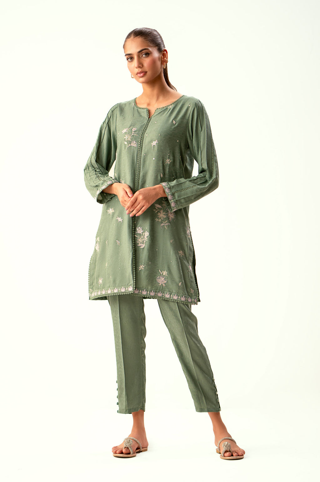 EMBROIDERED SUIT