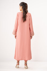 Stitched 2 Piece Embroidered Raw Silk Suit