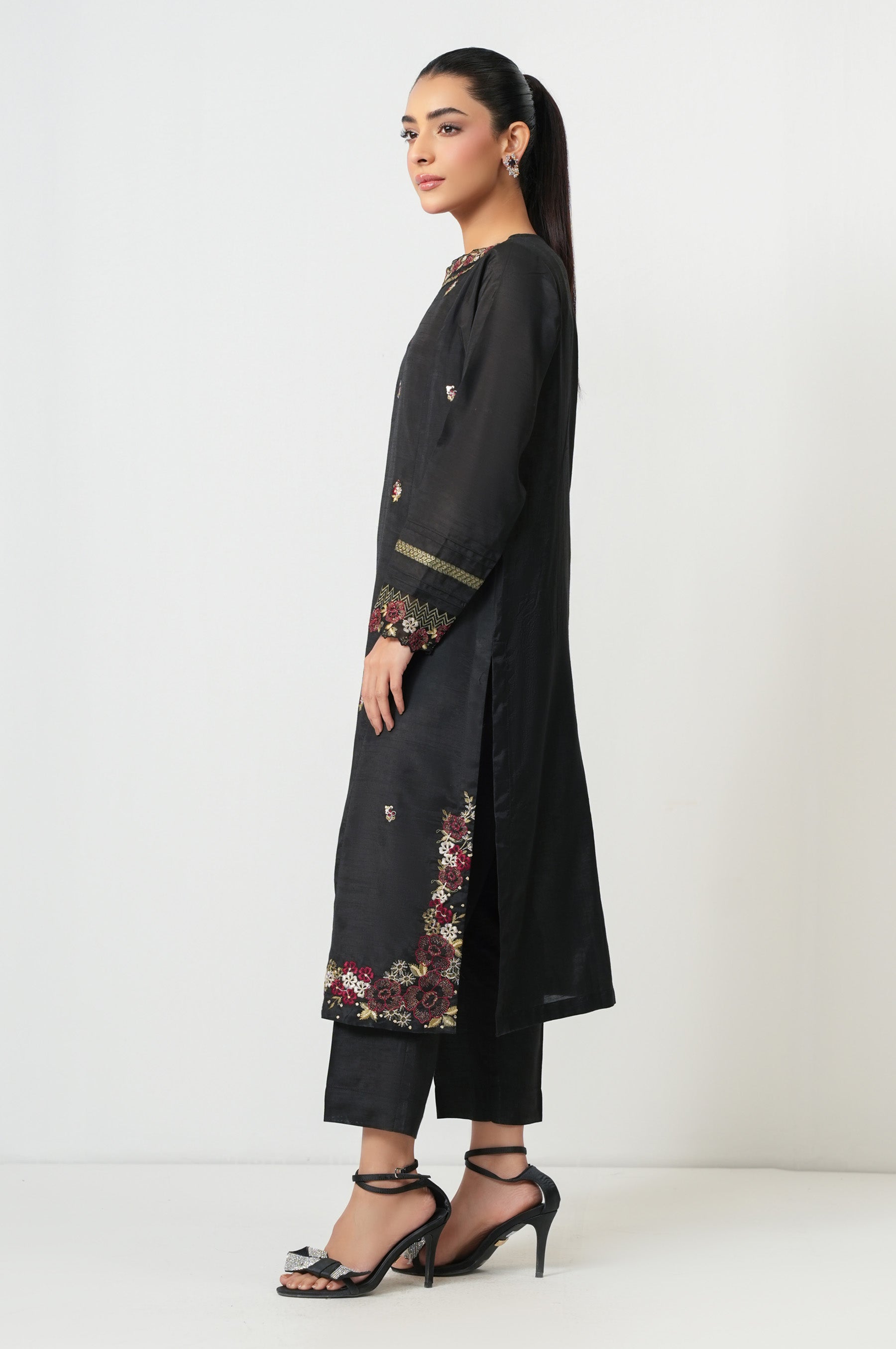 DYED RAW SILK STITCHED BOTTOM (FACTORY E-OUTLET)