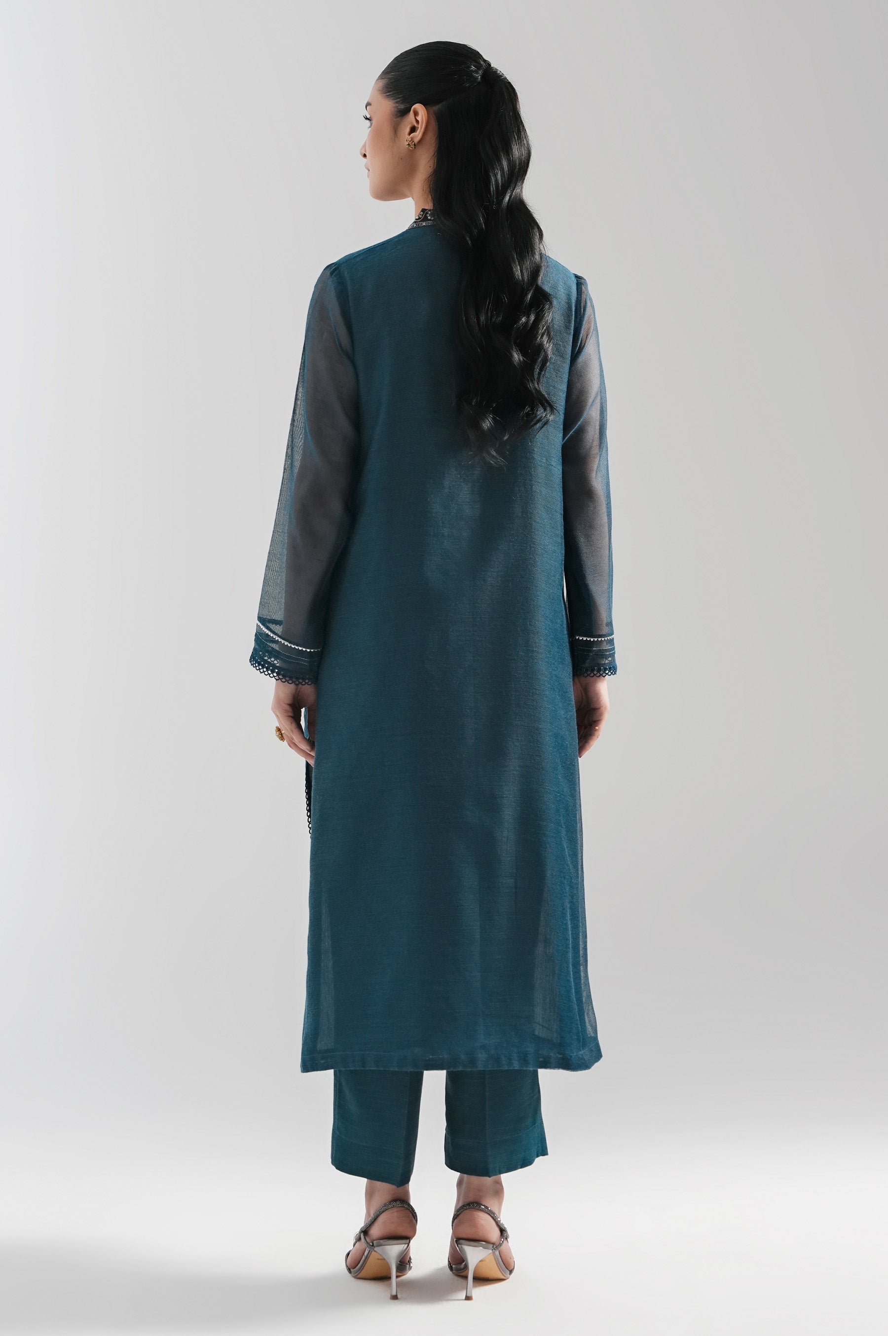 DYED RAW SILK STITCHED BOTTOM (FACTORY E-OUTLET)