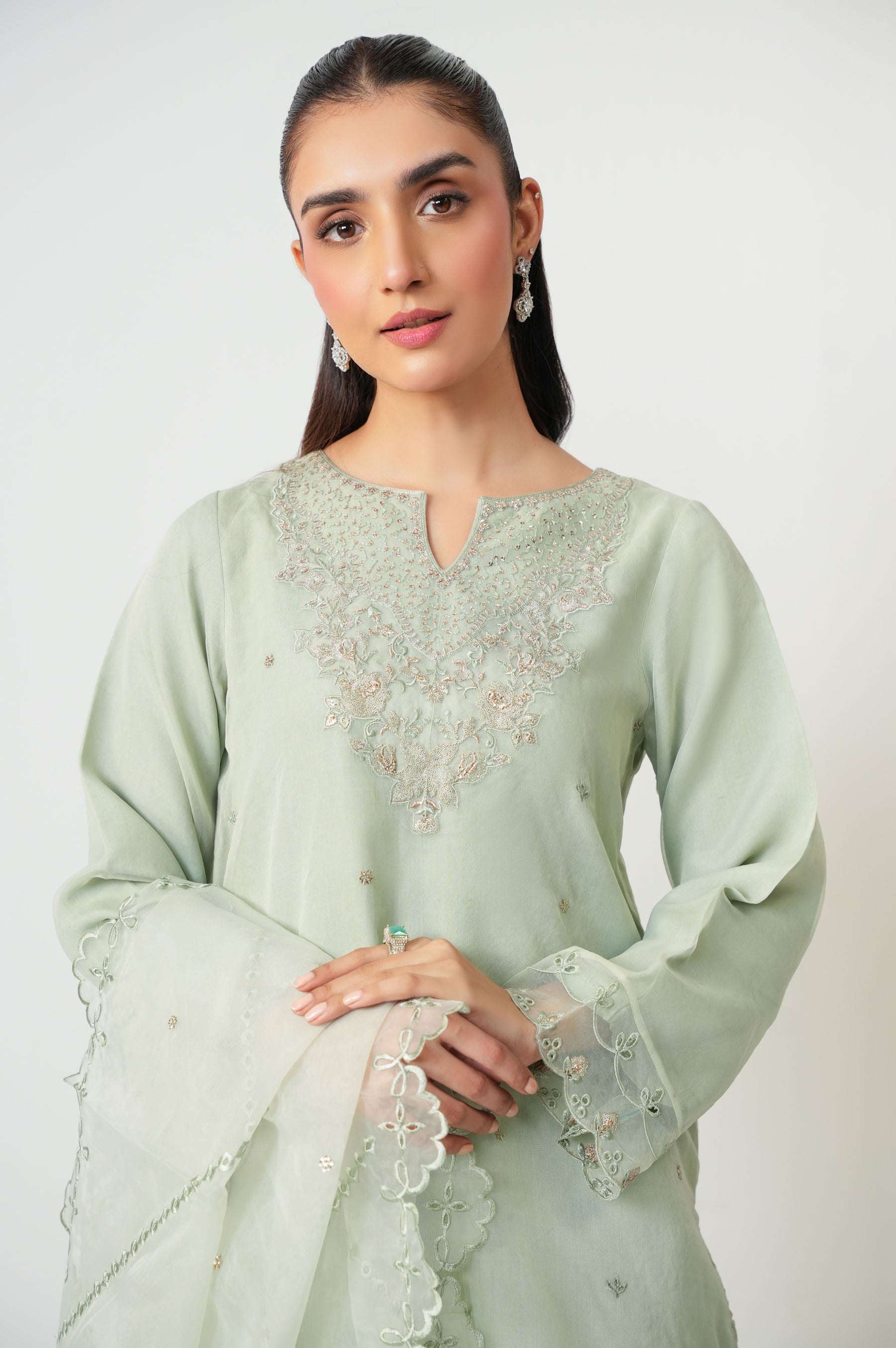 EMBROIDERED SUIT