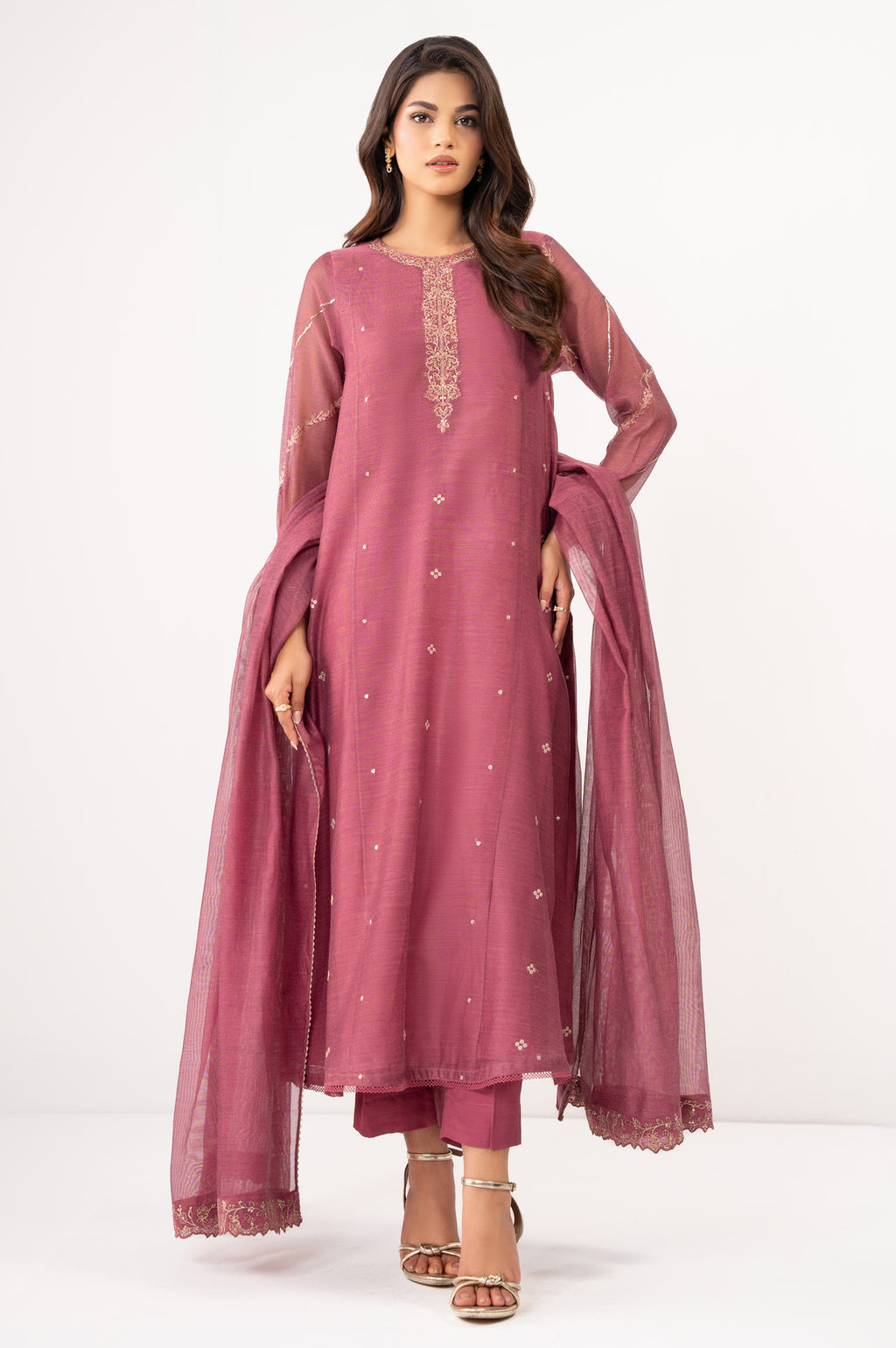 EMBROIDERED SUIT