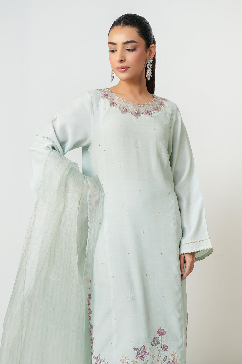 EMBROIDERED SUIT