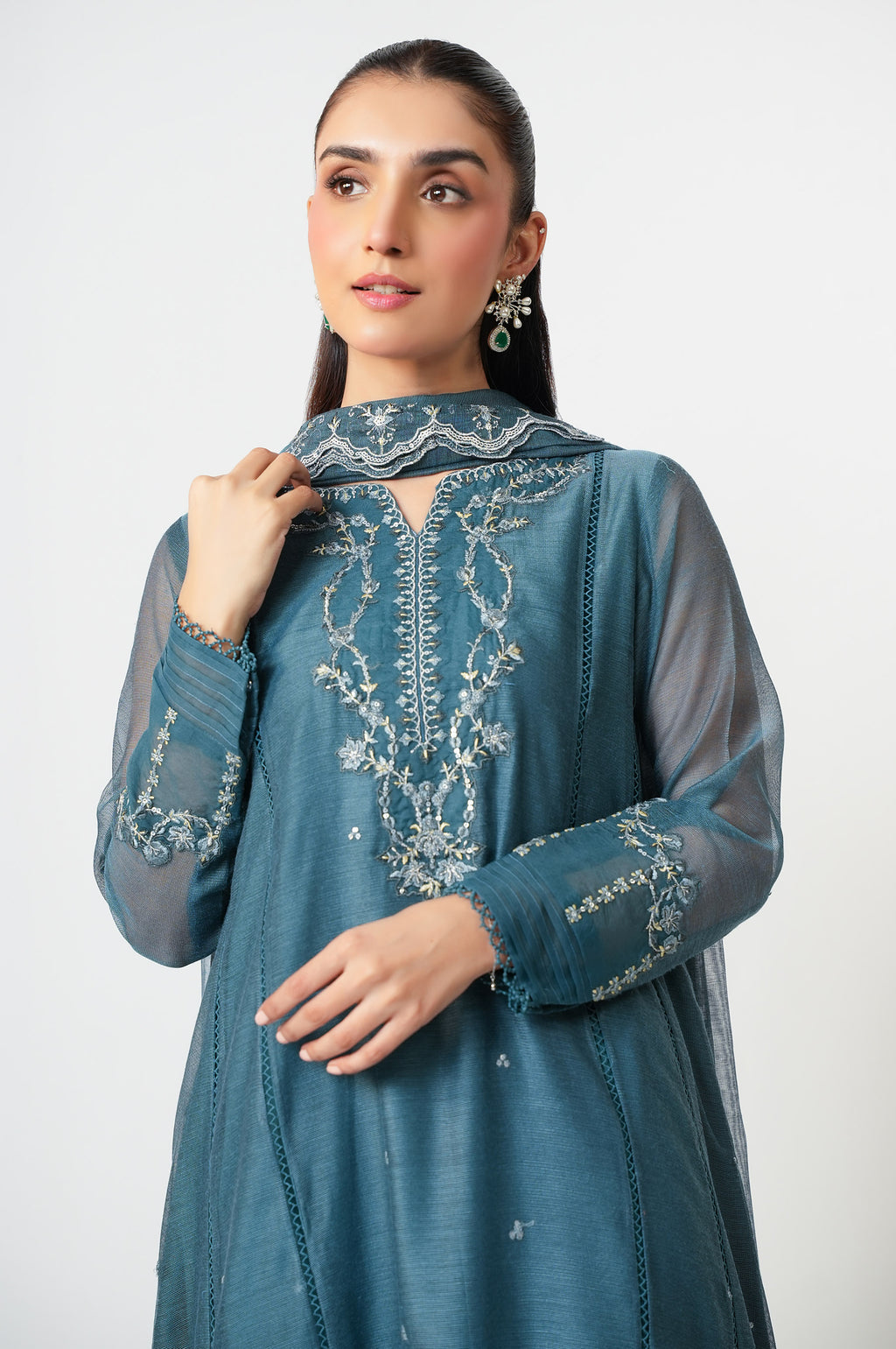 EMBROIDERED SUIT