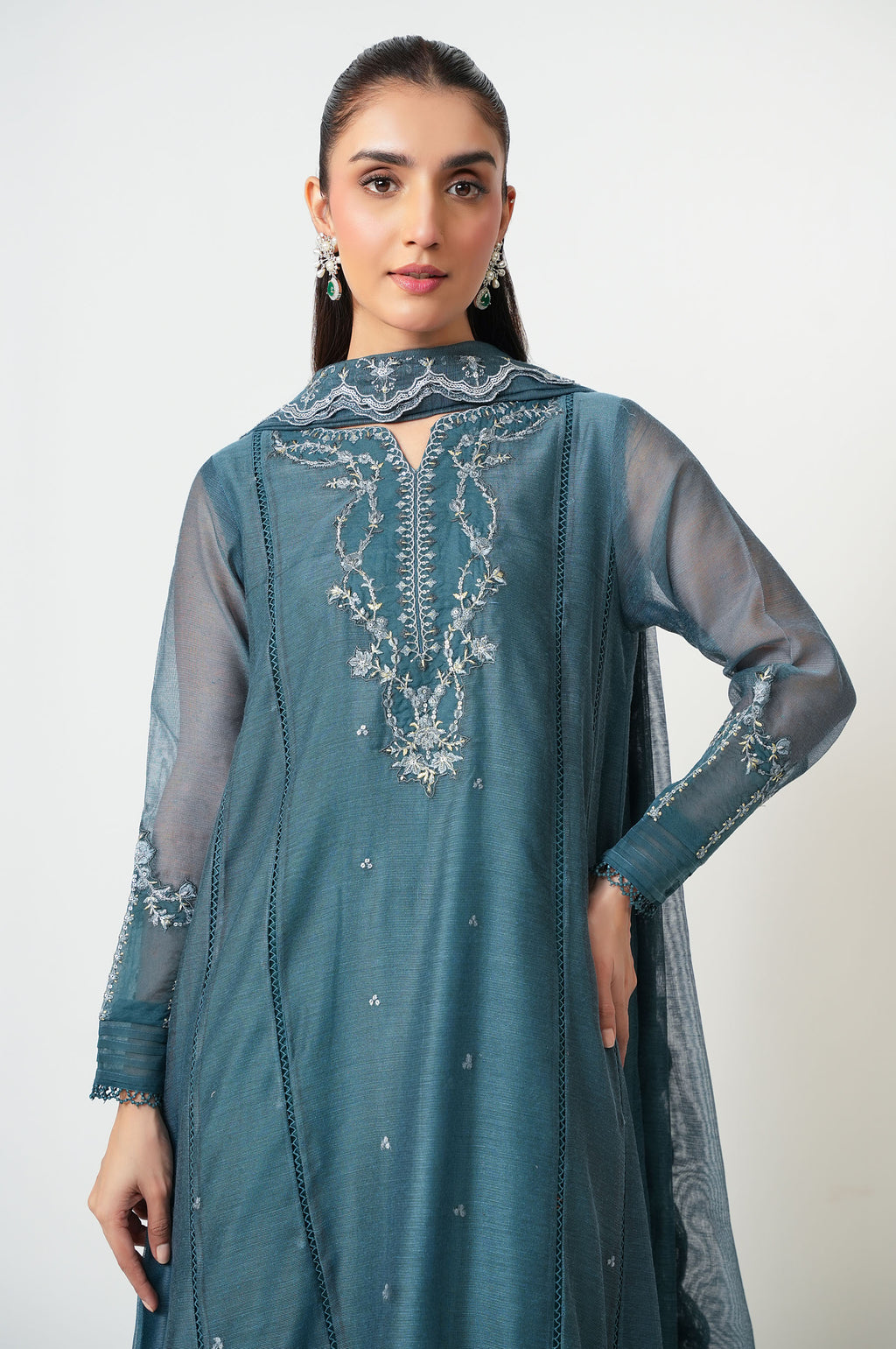 EMBROIDERED SUIT