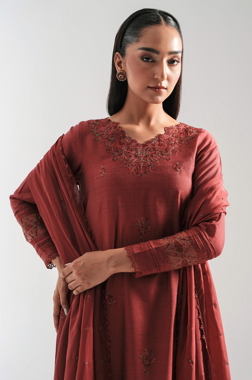 EMBROIDERED SUIT