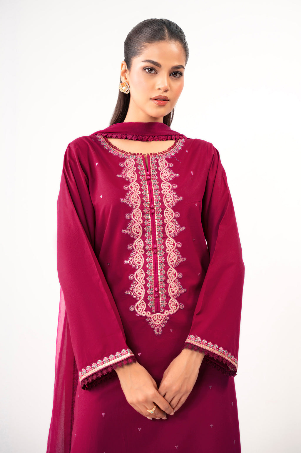 EMBROIDERED SUIT