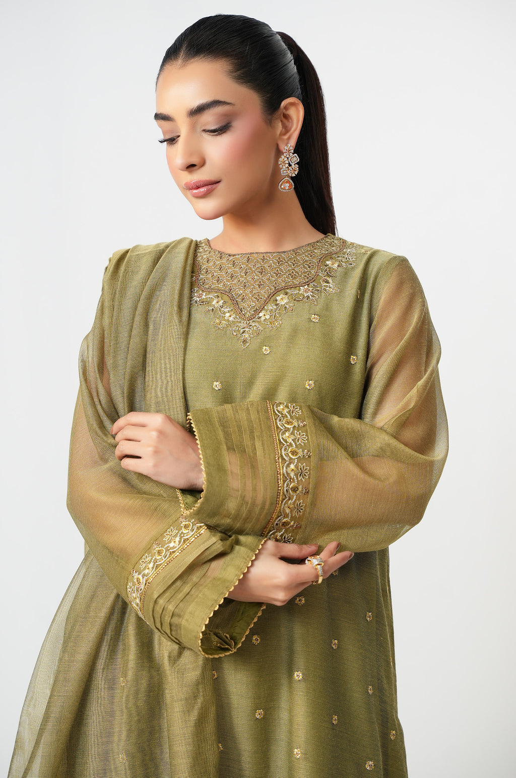 EMBROIDERED SUIT