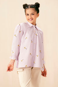 EMBROIDERED TOP