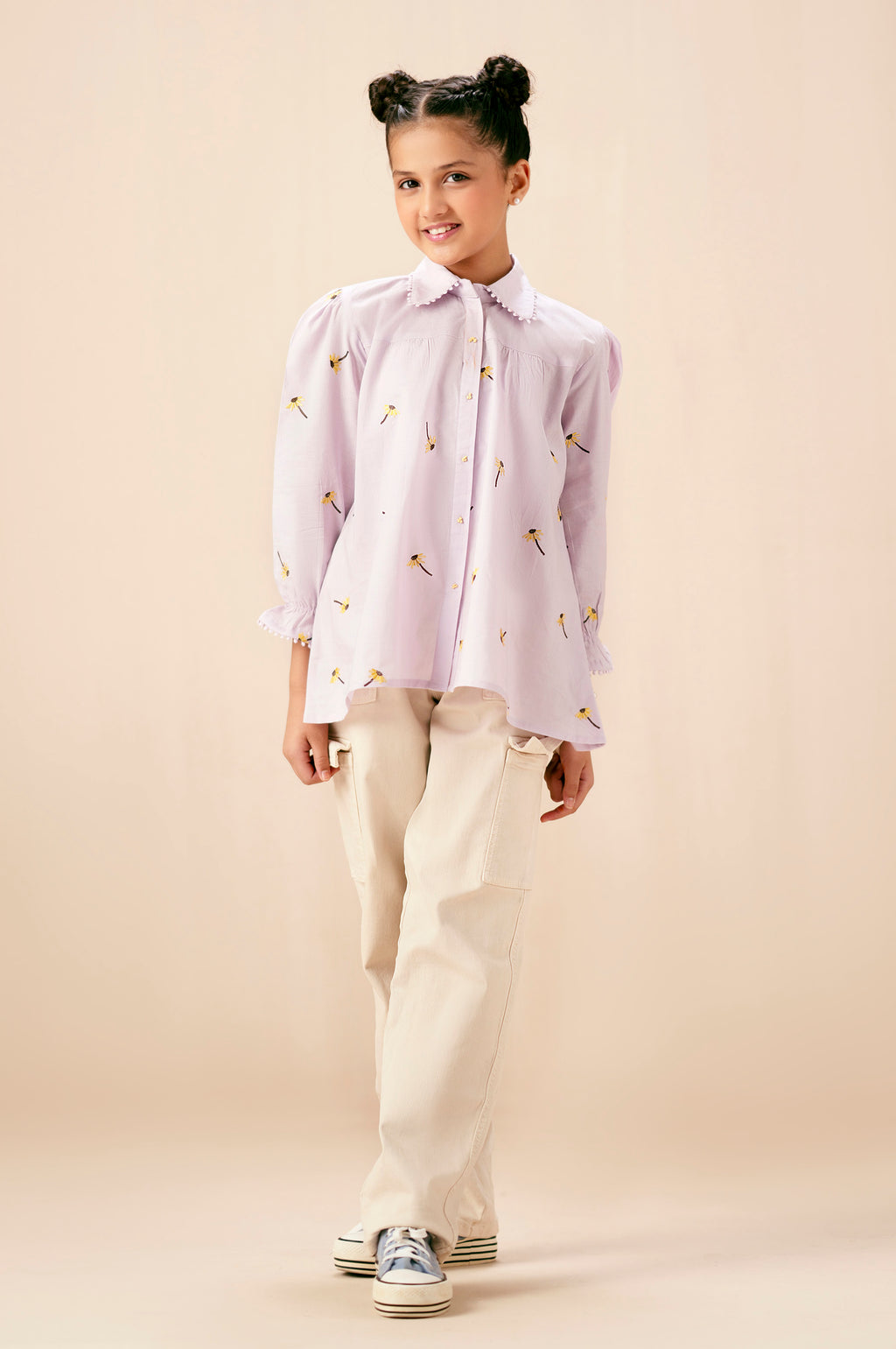 EMBROIDERED TOP