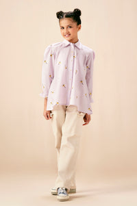 EMBROIDERED TOP