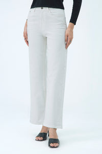WIDE LEG DENIM PANTS