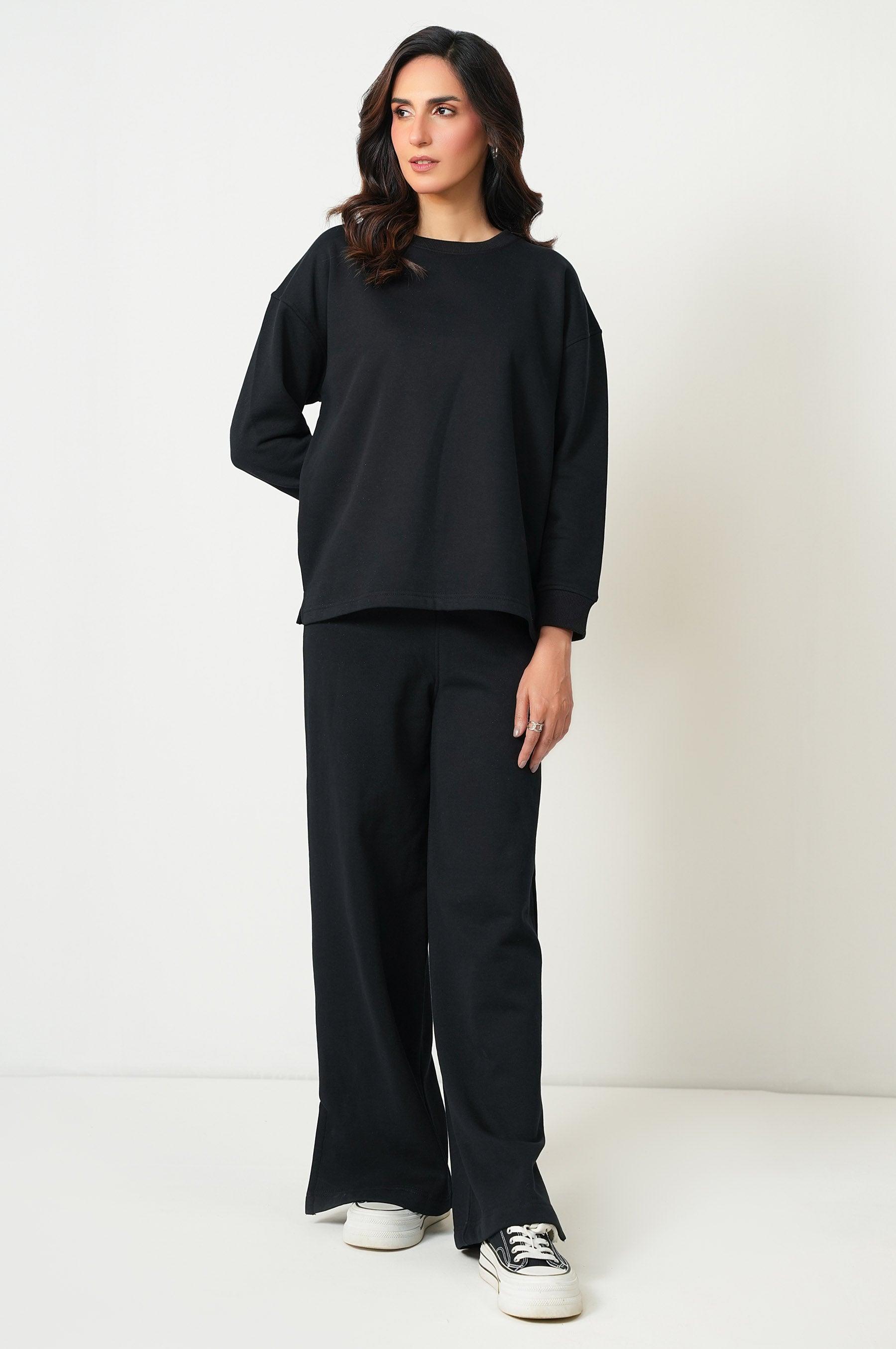 Side Slit Sweatpants
