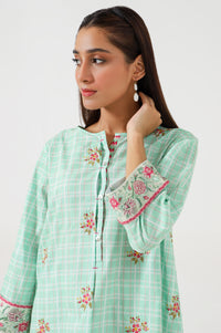 Stitched 1 Piece Embroidered Lawn Shirt