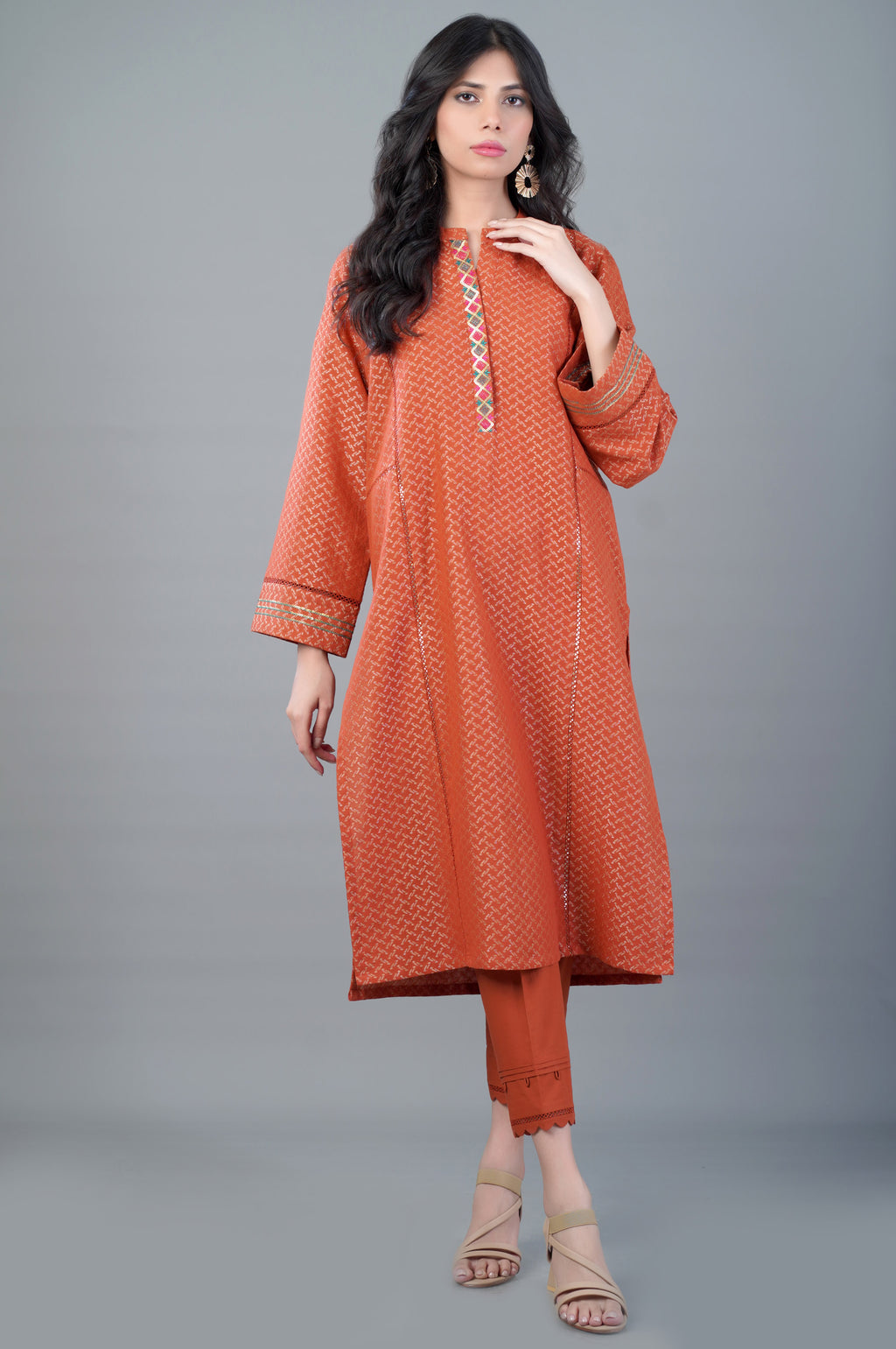 Stitched 2 piece Dobby Mysuri Suit