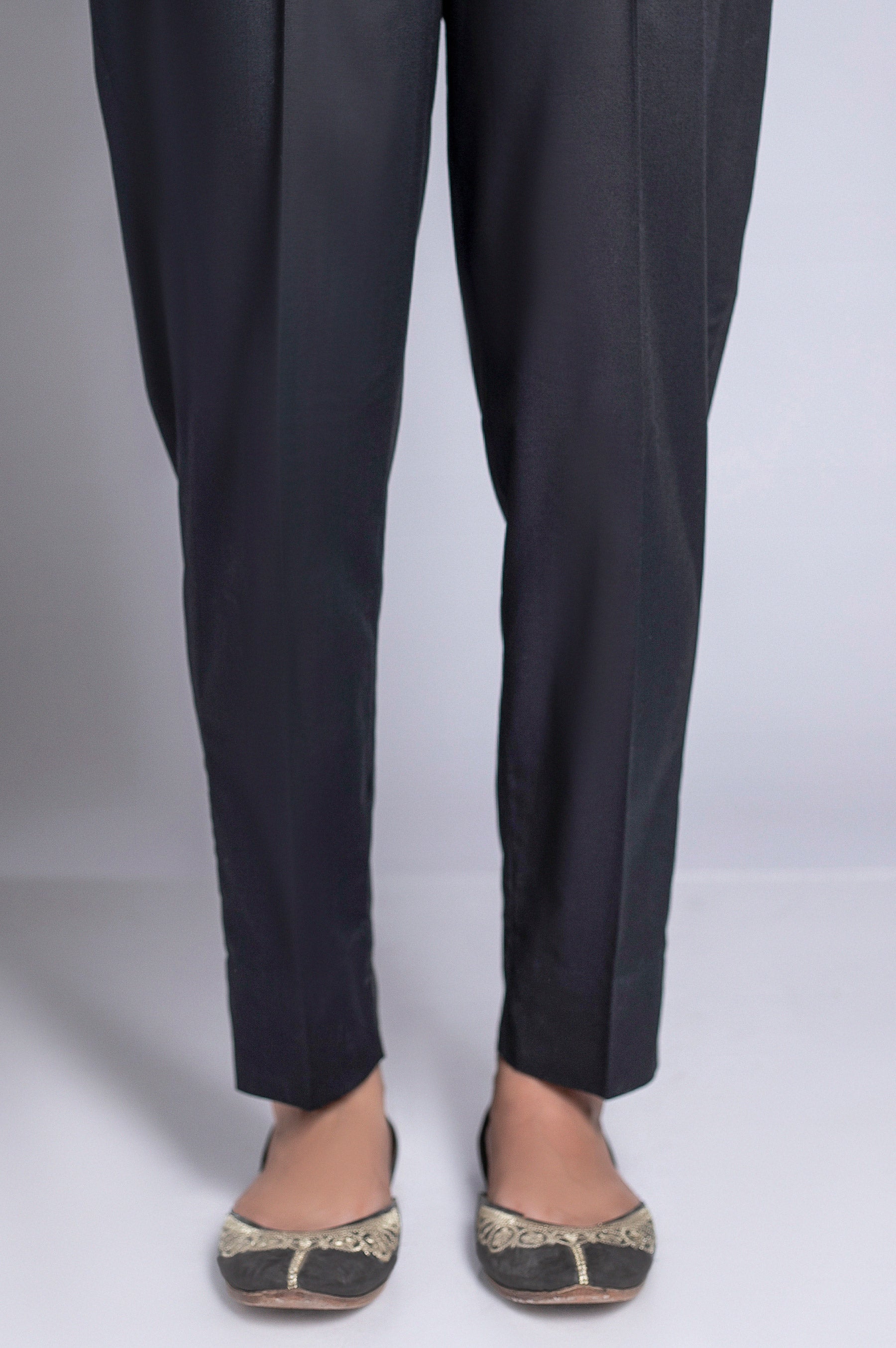 Basic Cambric Pants - Black