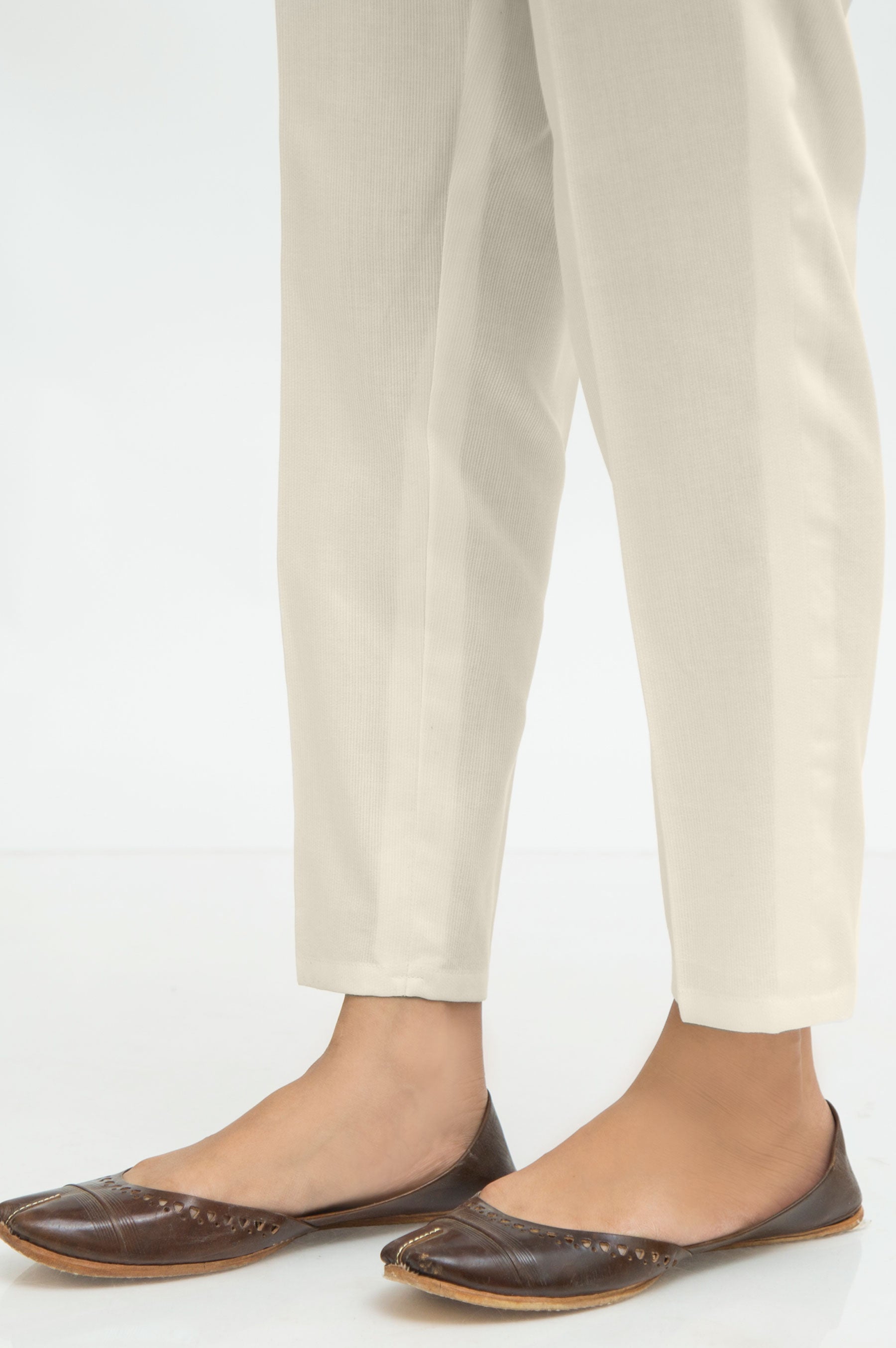 Basic Cambric Pants - Off-White