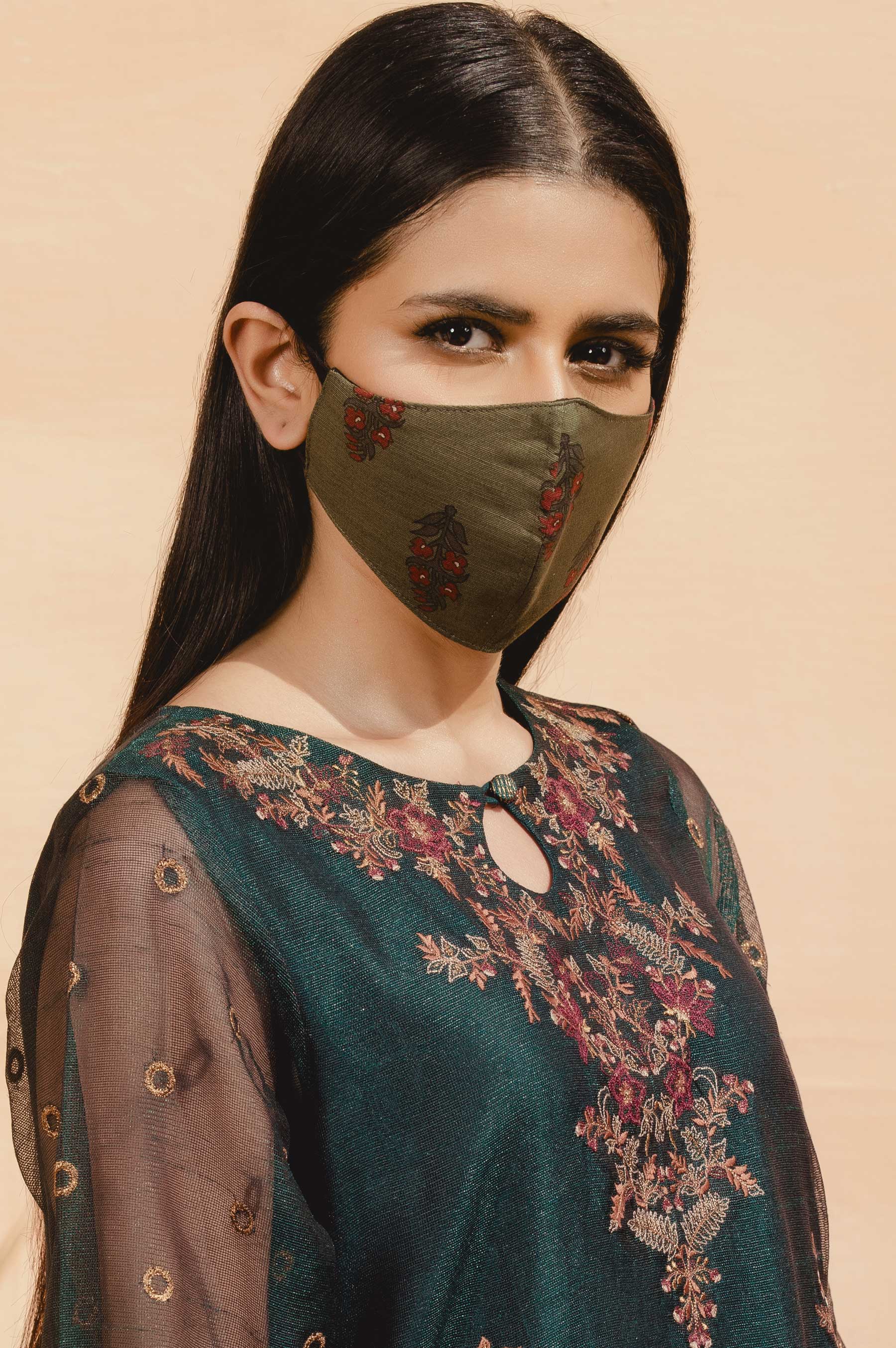 Fabric Face Masks (Pack of 2) Zeenwoman