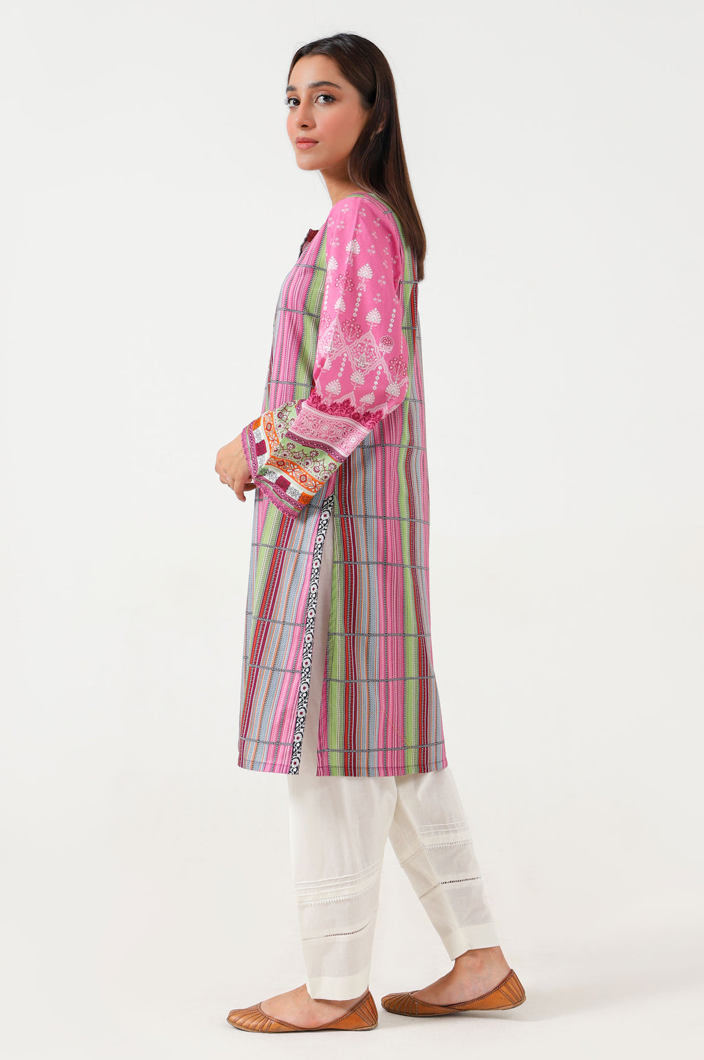 Stitched 1 Piece Digital Printed Lawn Shirt