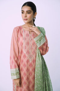 Stitched 3 Piece Printed Lawn Suit