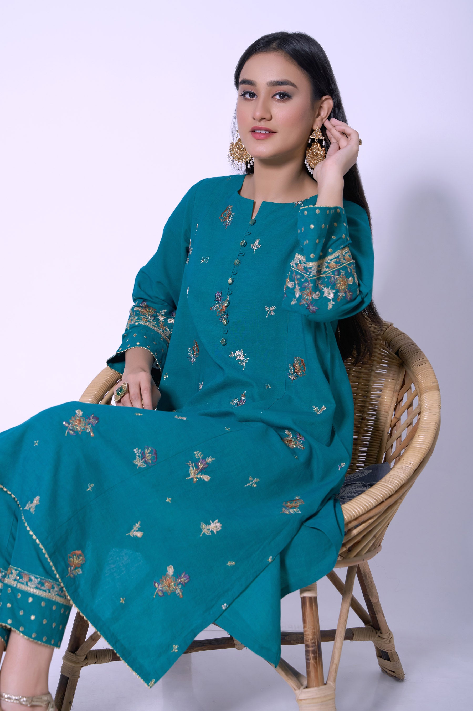Threads & Motifs Pret Printed Viscose 2 Piece Suits 9564 main image 1
