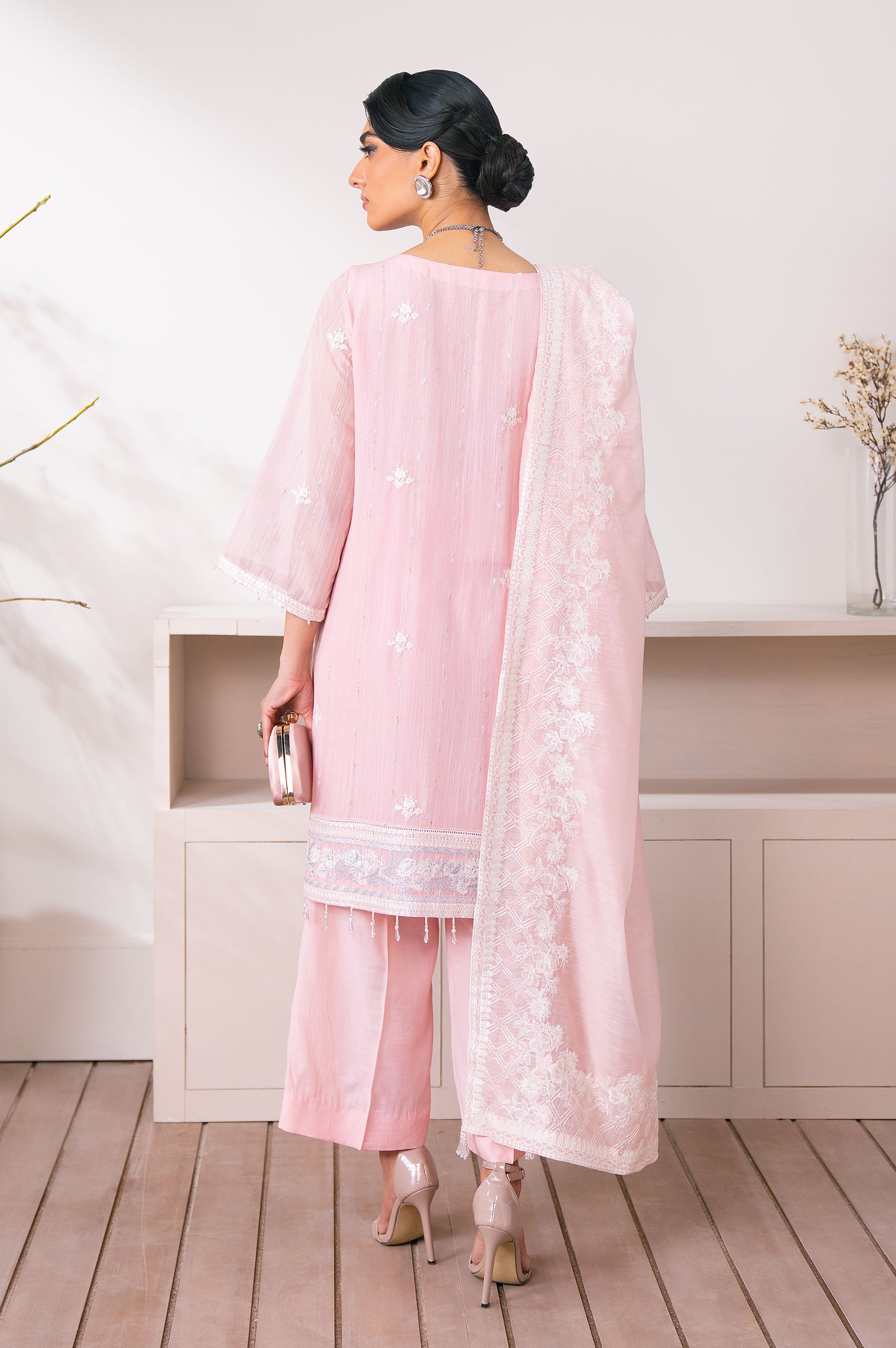 3 Piece Embroidered Semi Formal Neps Manar Suit