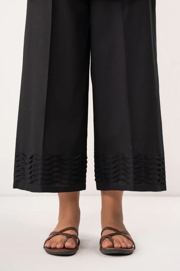 Stylized Cambric Culottes - Regular Fit