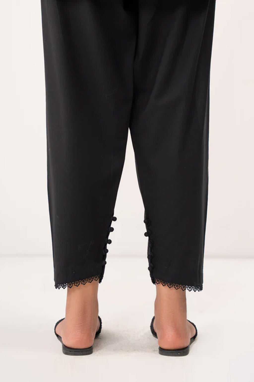 Stylized Cambric Shalwar - Regular Fit