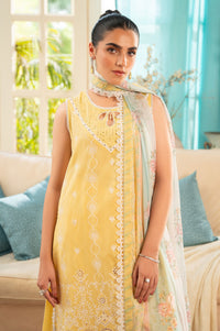 Unstitched 3 Piece Embroidered Chikankari Lawn Suit