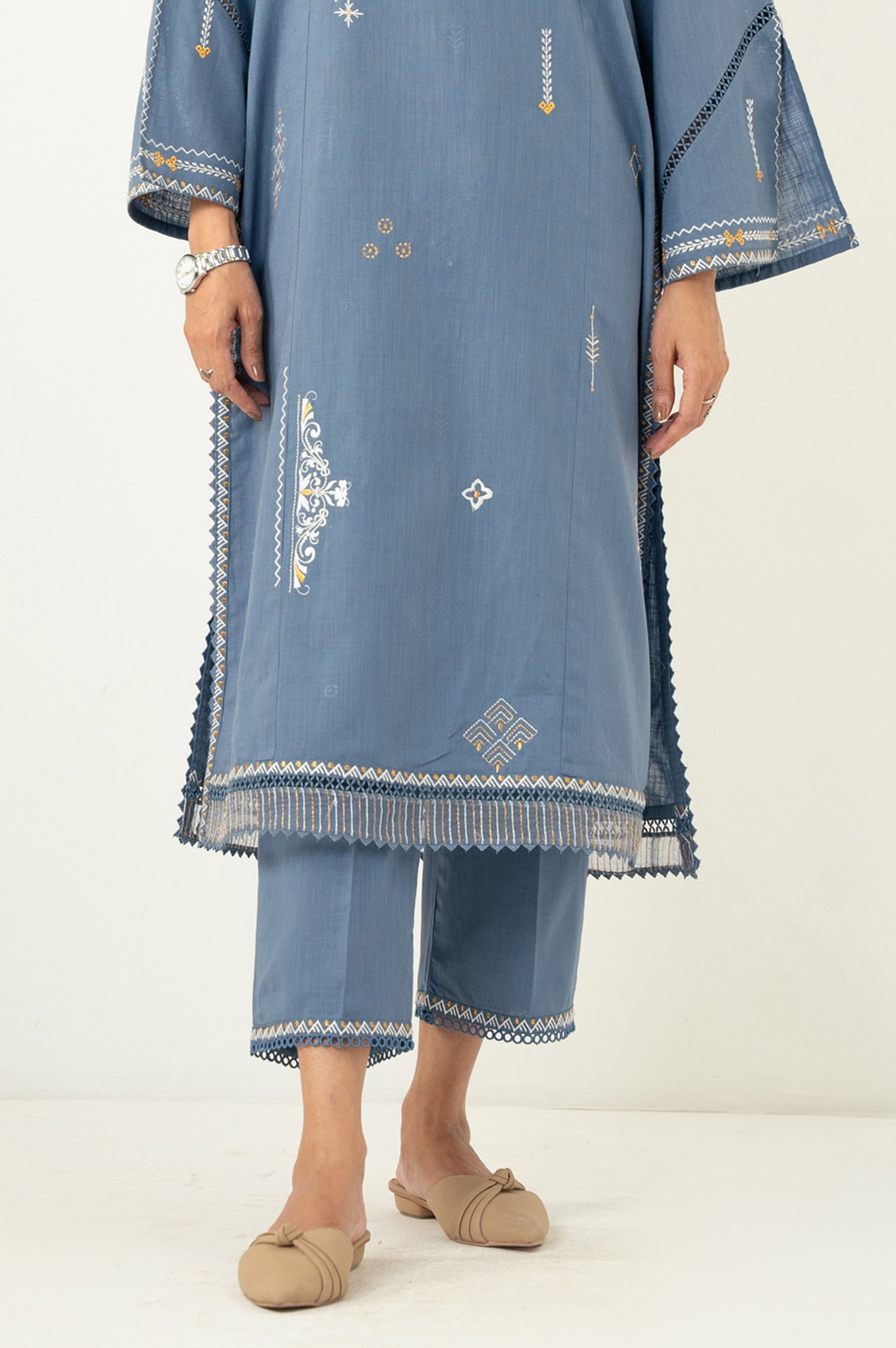 EMBROIDERED STITCHED BOTTOM (FACTORY E-OUTLET)