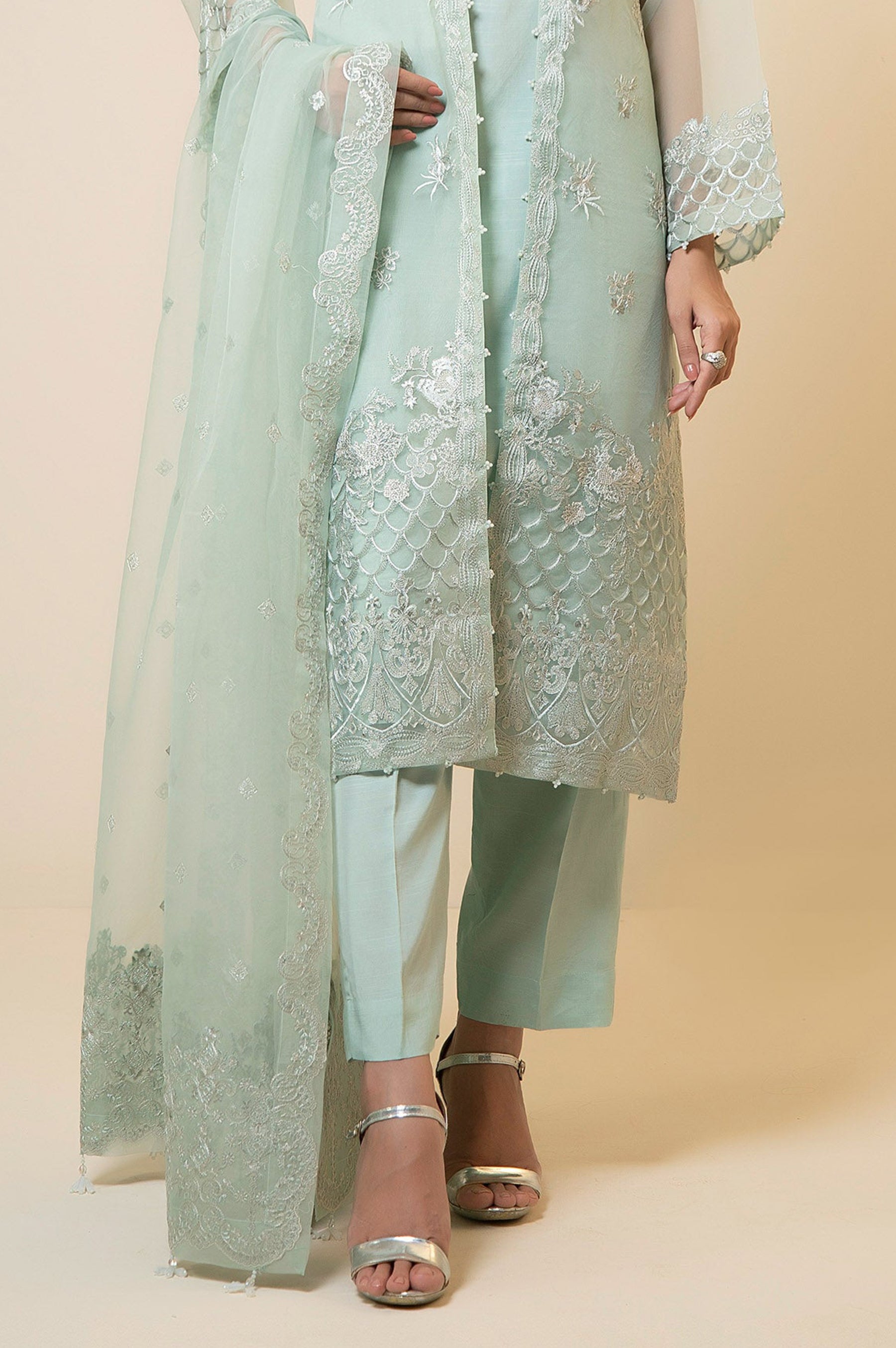 DYED RAW SILK STITCHED BOTTOM (FACTORY E-OUTLET)