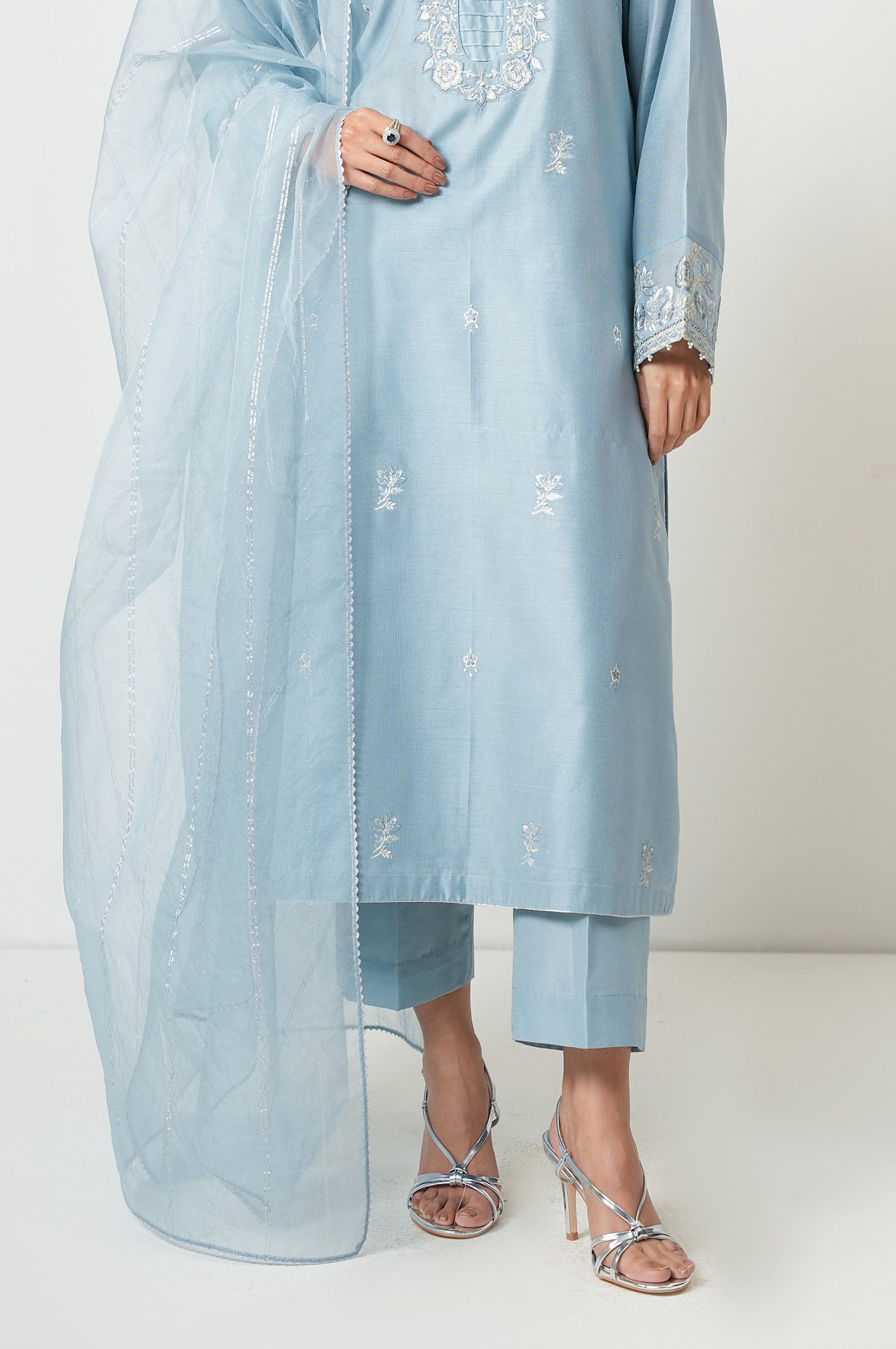 DYED COTTON SILK STITCHED BOTTOM (FACTORY E-OUTLET)