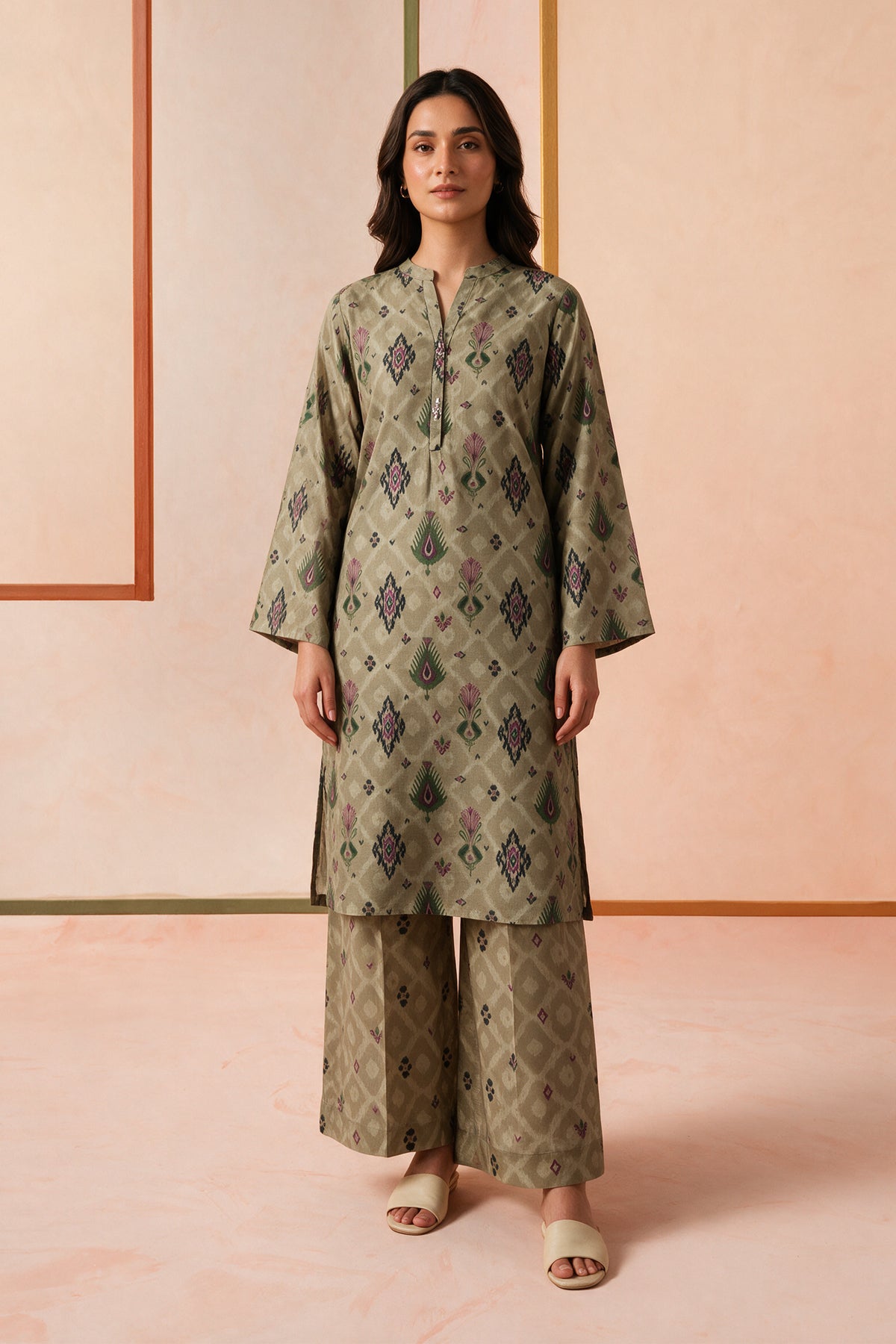 Stitched 2-Piece Suit