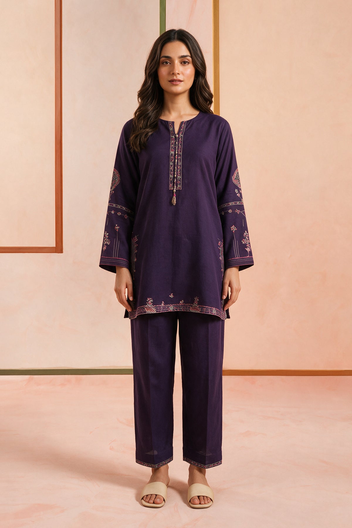 Stitched 2-Piece Suit