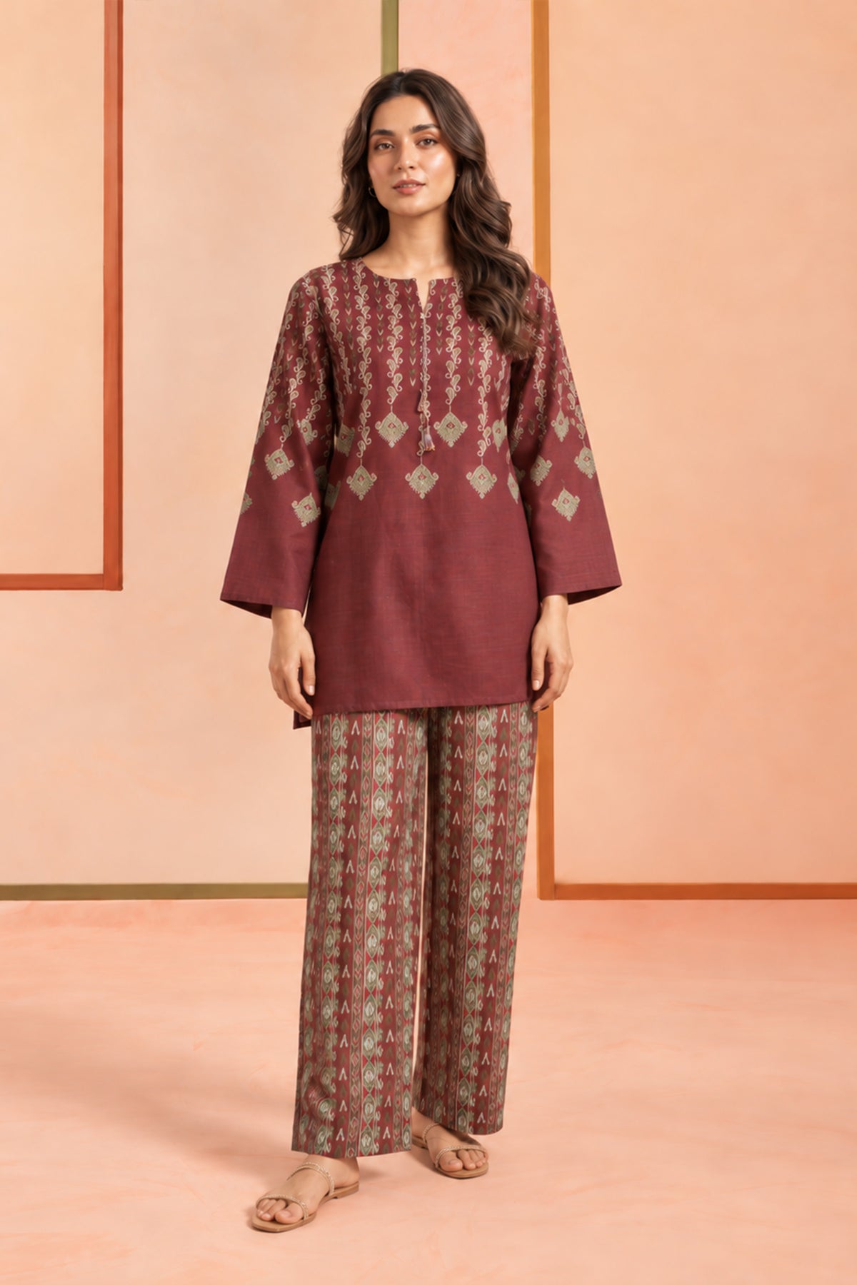 Stitched 2-Piece Suit
