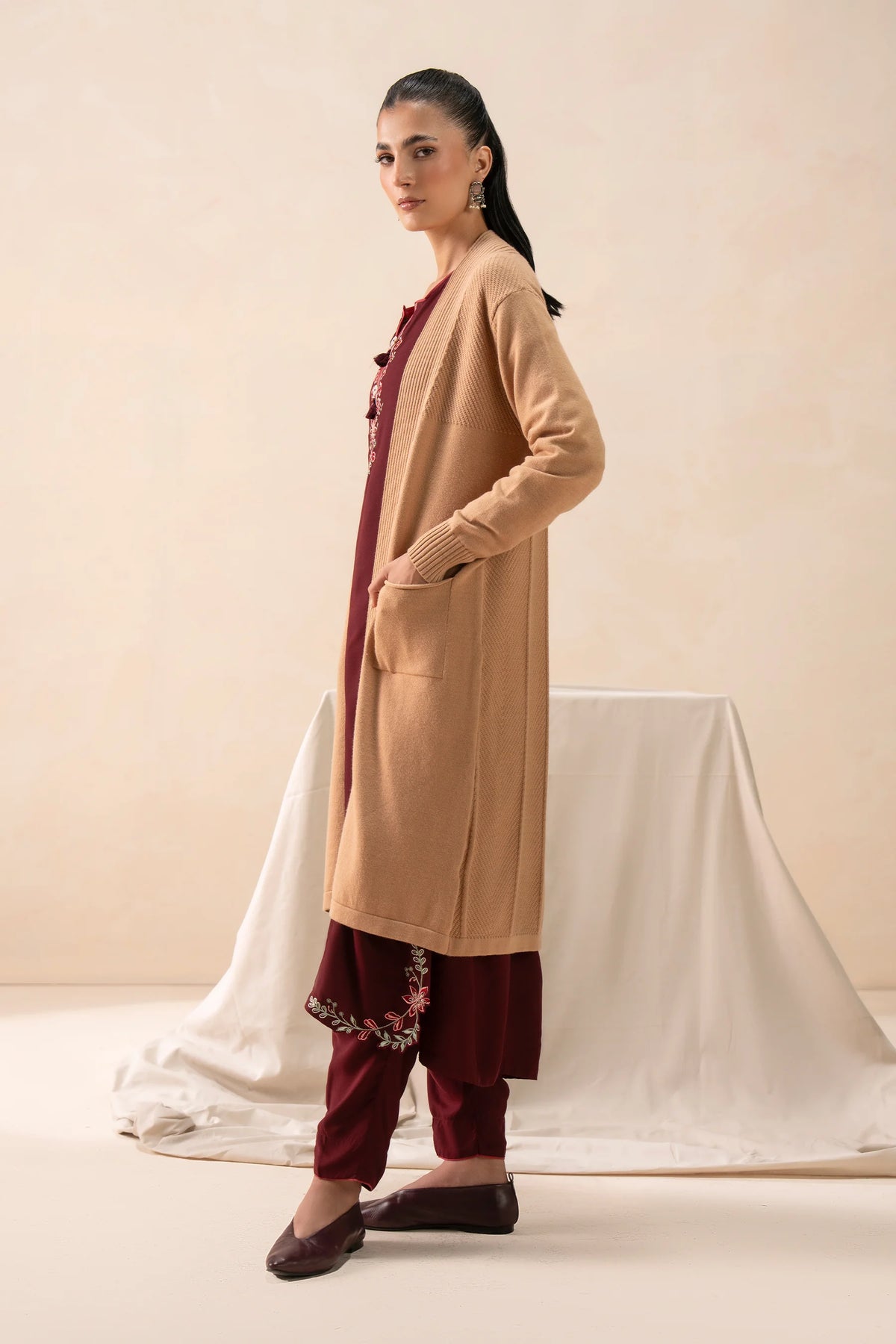 Long Length Cardigan