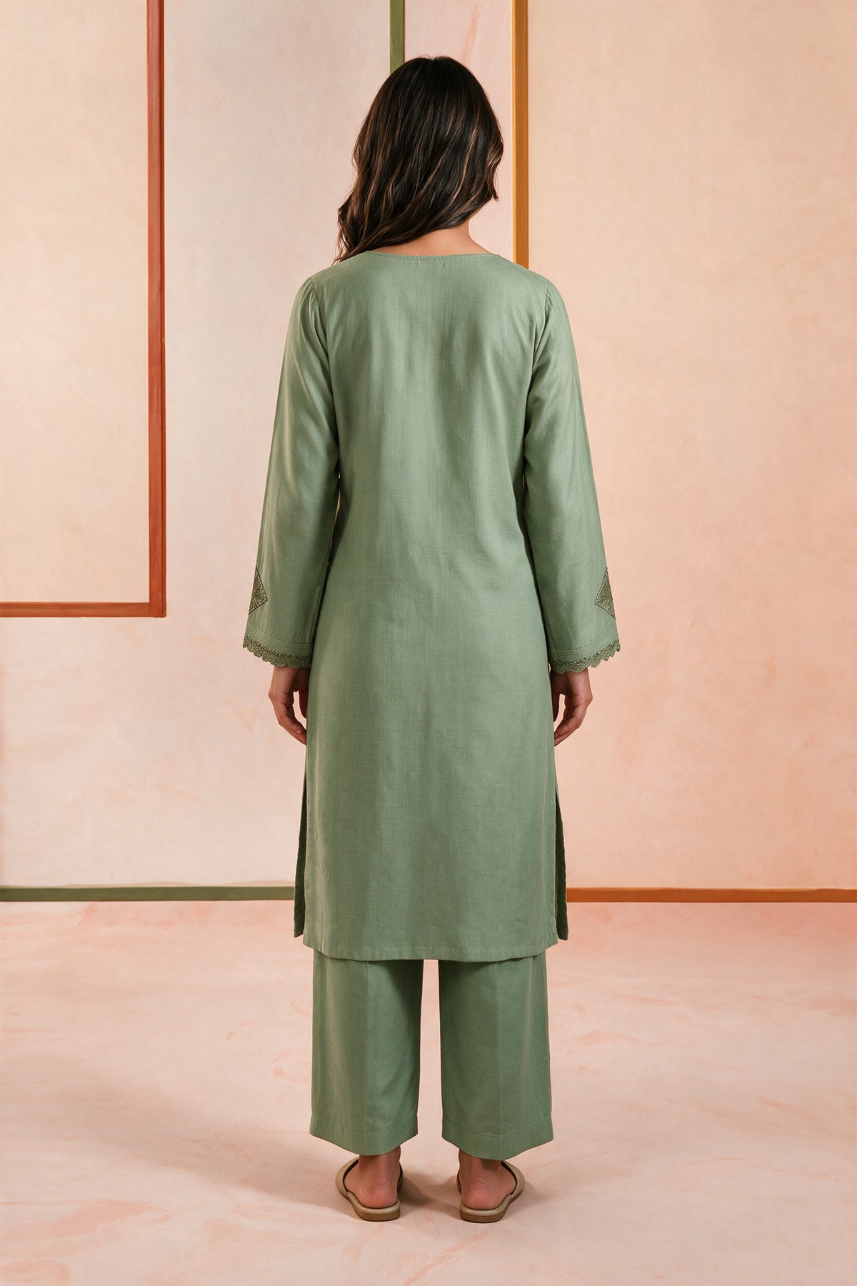Stitched 2-Piece Suit