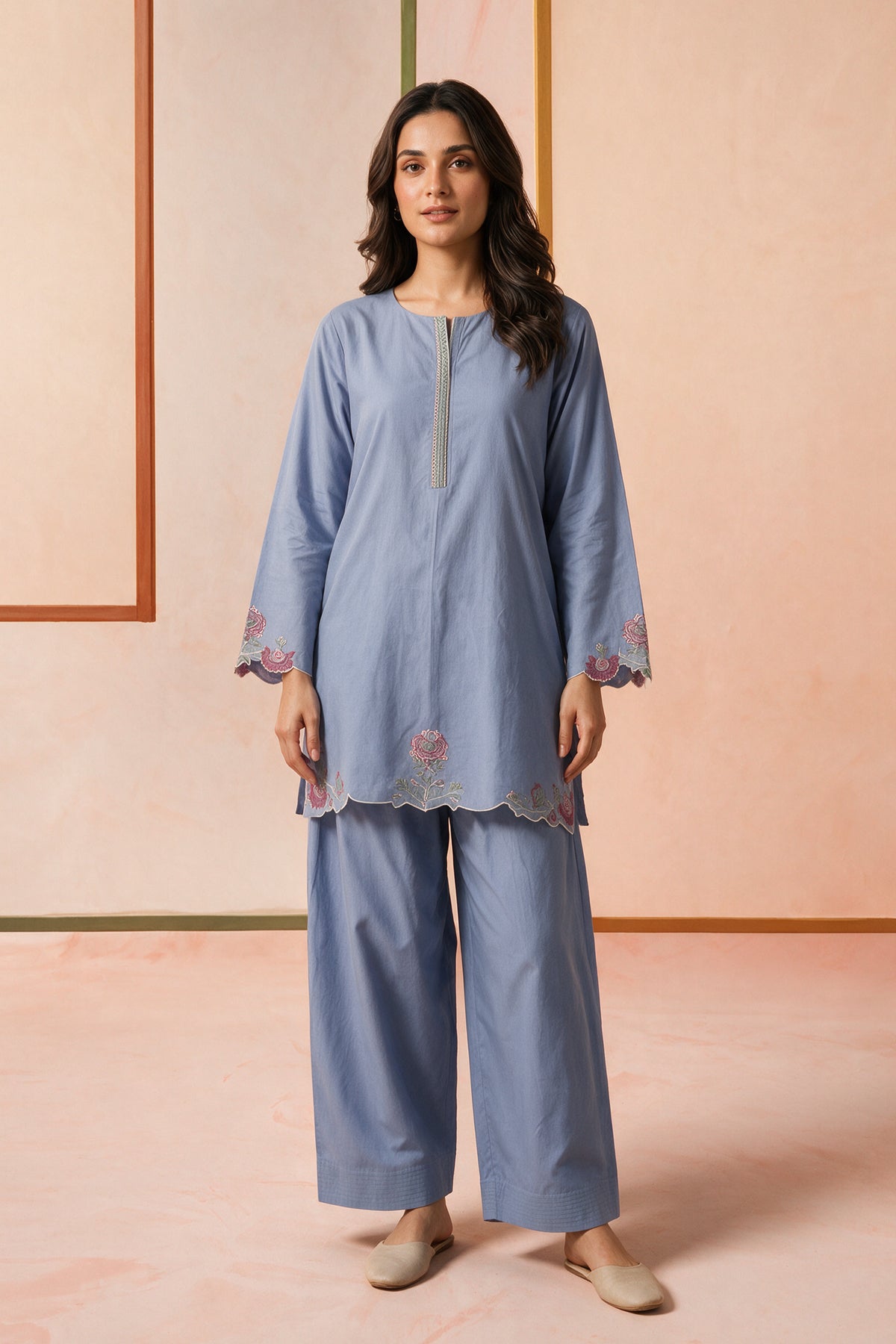 Stitched 2-Piece Suit