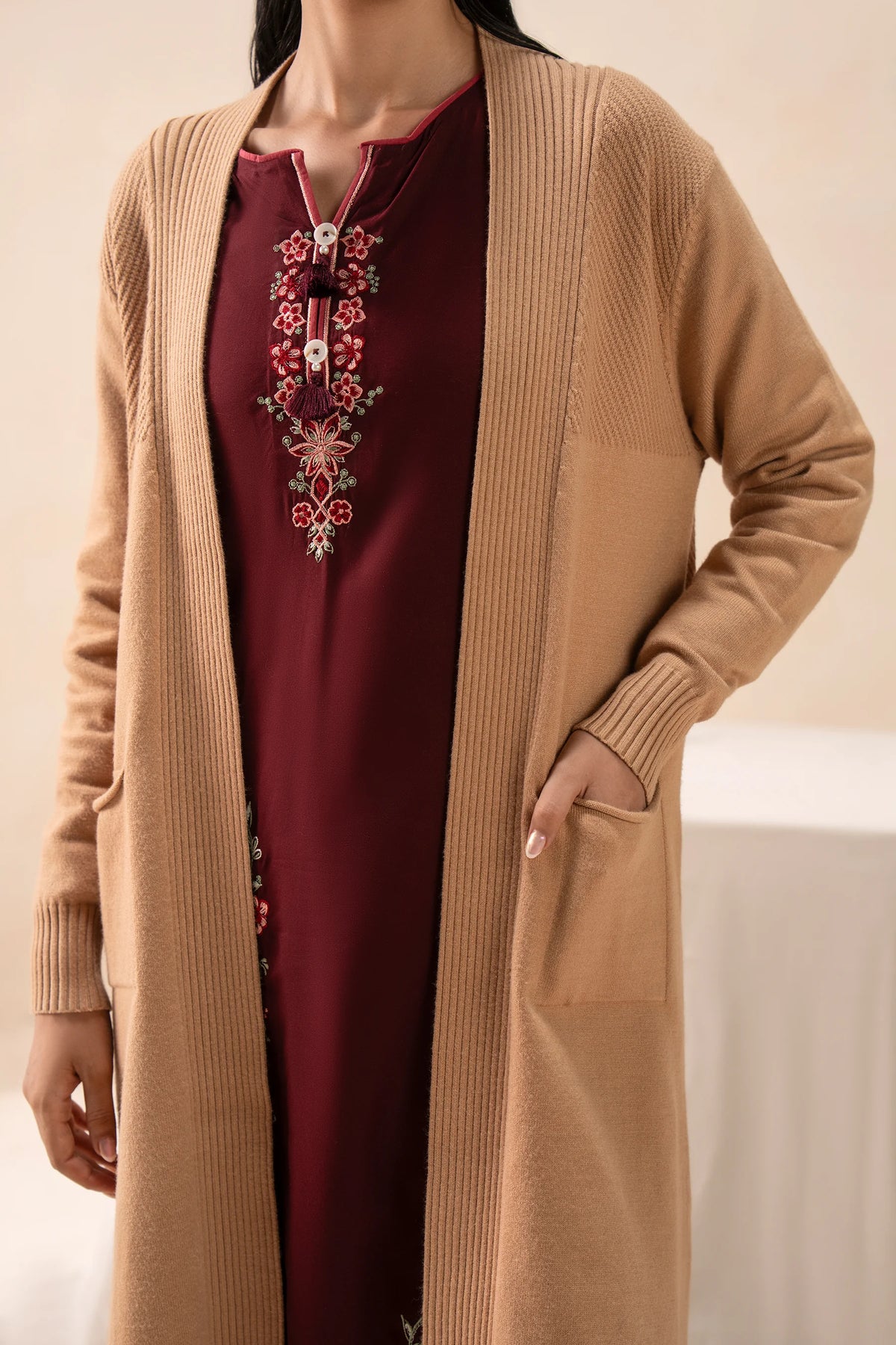 Long Length Cardigan