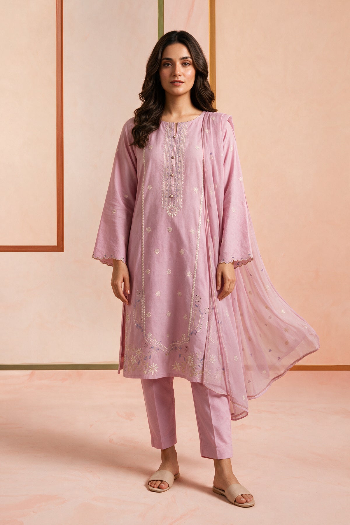 Stitched 2-Piece Suit