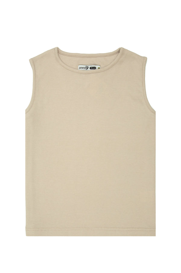 RIBBED TANK TOP