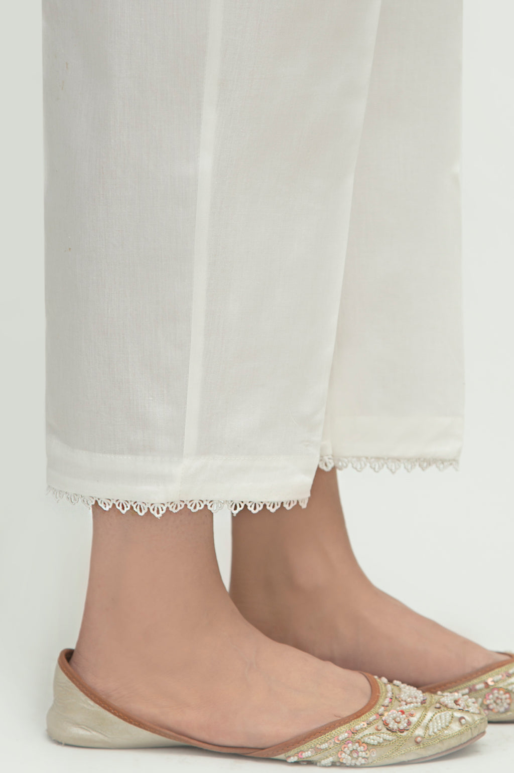 Stylized Poplin Culottes - Regular Fit