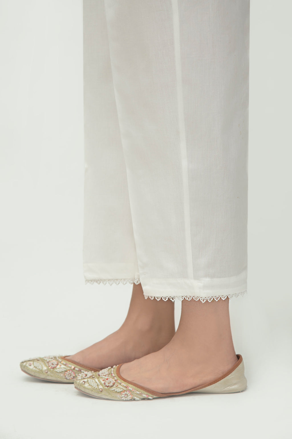 Stylized Poplin Culottes - Regular Fit
