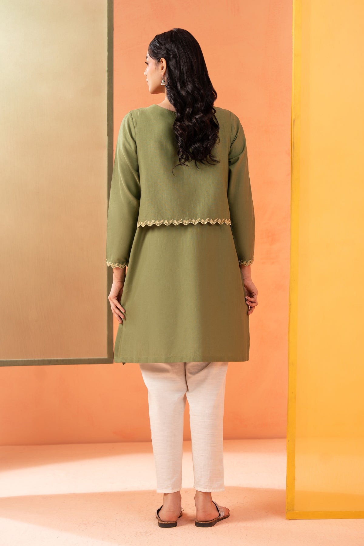 Stitched 1-Piece Shirt with Koti